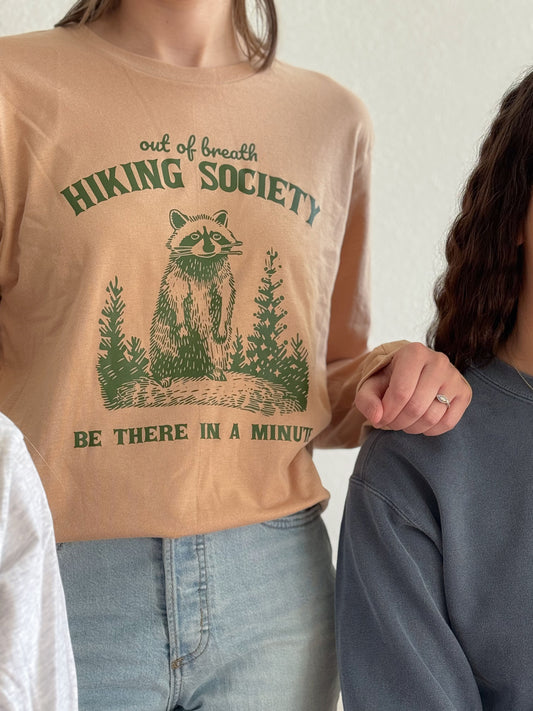 Funny Raccoon, Long-Sleeve Tee