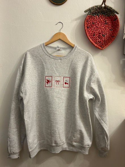 Valentine’s Stamp Sweatshirt