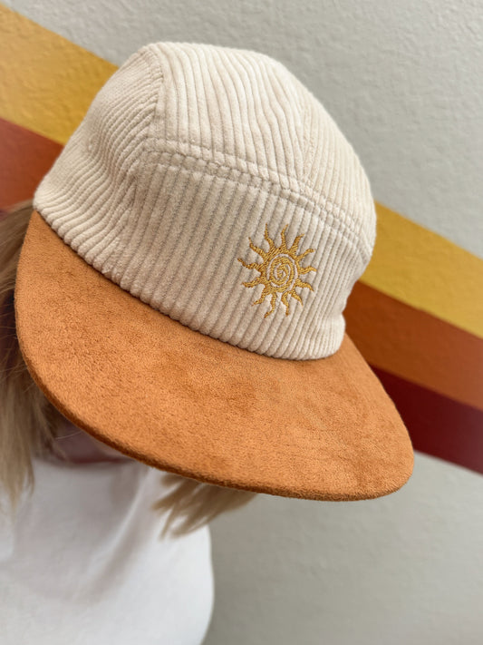 Retro Sun Corduroy Hat
