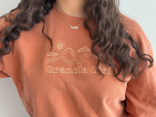 Granola Girl Lightweight Crewneck